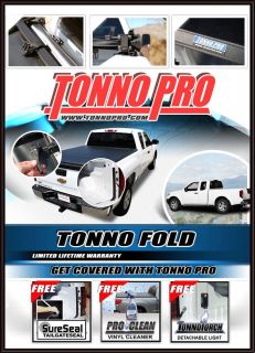 Tonno Pro 42 105 Tri Fold Truck Tonneau Cover 5 8' Short Bed Cap Chevy GMC
