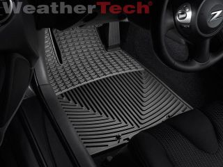 Weathertech® All Weather Floor Mats Nissan 370Z 2010 2013 Black