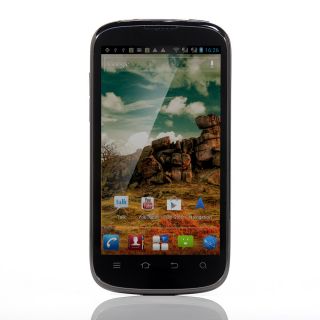 Brand New ZTE V970M Black Factory Unlocked Dual Core Dual Sim WiFi Smartphone