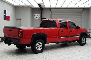 2007 Chevy 2500HD Diesel 4x4 LT1 Long Bed Leather Texas Truck Crew Cab