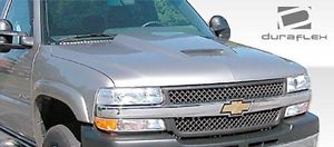 1999 2002 Chevrolet Silverado 2000 2006 Tahoe Suburban Duraflex RAM Air Hood