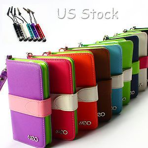Neo Leather Wallet Credit Card Holder Case Cover for iPhone 5 5g US Stock