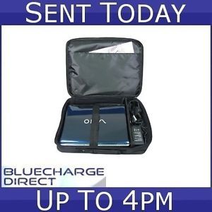 15" 17" Widescreen Laptop Bag Notebook Carry Case Shoulder Strap Black