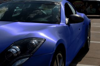 VVIVID Blue Steel Brushed Aluminum Vinyl Car Wrap Air Release BBAL5M 1ftx5ft