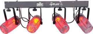 Chauvet 4PLAYCL Mobile LED Moonflower Effect Light Package with Carrying Case