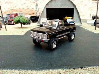 Awesome Custom Truck 1972 Chevy C 10 Lifted Short Bed Pickup Ertl DCP Farm Toy