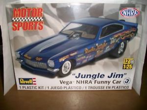 Plastic Model Car Kit Jungle Jim's Vega NHRA Funny Car SEALED Mint