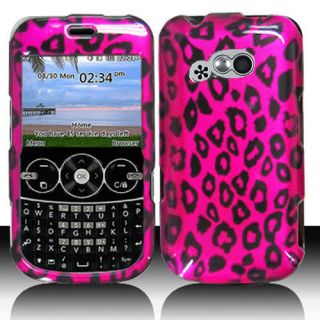 Pink Leopard Hard Case Cover for Tracfone Stright Talk LG 900G Net 10 Accessory