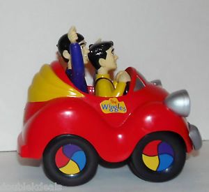 2008 The Wiggles Big Red Car Musical Singing Car Characters Pop Up and Down