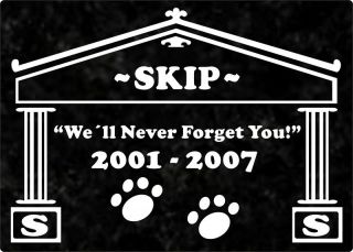 Pet Memorial Monument Cat Grave Headstone Plaque New