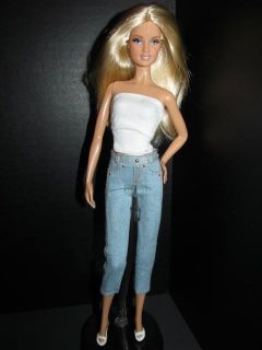Adult Collector Barbie Basic Big Lot 2 0 Model Muse Denim Jeans Mackie Head Red