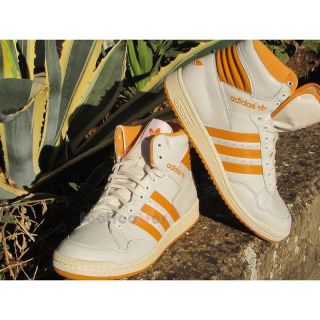 Adidas Shoes Pro Conference Hi G95974 Vintage Basket Men's White Yellow Casual