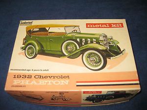 Gabriel Metal Car Model Kit "1932 Chevrolet Phaeton"