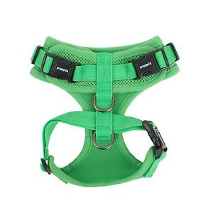 Any Size Puppia Rite Fit Soft Dog Harness Green