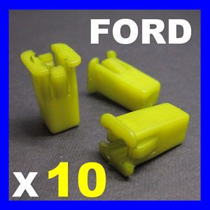 Ford Fiesta ST150 Front Bumper Plastic Clips Grommet Expanding Nut