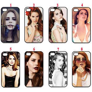 New Assorted Design Lana Del Rey Fans Black Apple iPhone 4 4S Hard Case