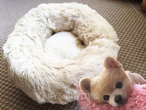 Pet Bed Comfy Cave Snuggle Bed Removable House for Small Dog Cat Kitten