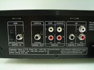 RCA CD Player and Recorder Model No CDRW121 w Original Box Manual Remote Discs