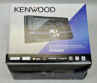 Kenwood DPX500BT in Dash Double DIN CD  WMA iPod Pandora Car Stereo Receiver