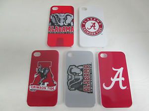 NCAA Alabama Crimson Tide iPhone 4 4S Case Skin Back Protector Cell Phone Cover