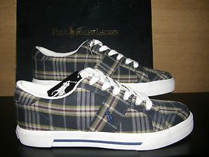 Polo Ralph Lauren Men's Plaid "Humberto" Casual Shoes 10 5 $65 Up