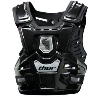 Thor MX Sentinel Motocross Off Road Chest Roost Protector Guard Adult Black