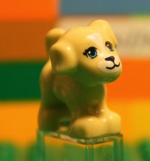 Lego Friends Light Beige Dog Puppy Pet Animal Minifigure