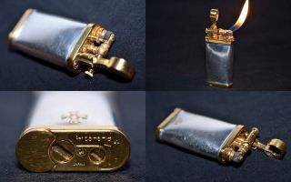 Sillem's Solid 925 Sterling Silver Pipe Lighter by ITT Corona