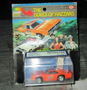 Ideal TCR 1980 Dukes of Hazzard General Lee Slot Car Dodge Charger NIP