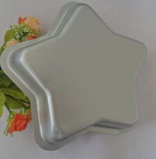 1pcs Star Aluminum Fondant Cake Decoration Mold Sugarcraft Tools Baking Pan Tins