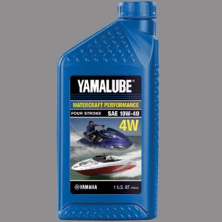 Yamaha 4 Stroke Watercraft Oil 10W40 Case 12 Quarts Yamalube