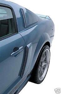 05 09 06 07 08 Ford Mustang GT V6 Painted Side Scoops
