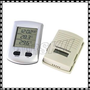 RF Wireless Weather Station Indoor Outdoor Thermometers