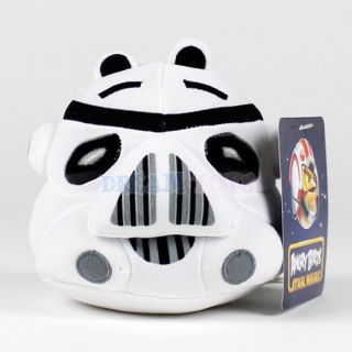 4" Small Rovio Angry Birds Star Wars Plush Doll Pig Stormtrooper Toy Licensed