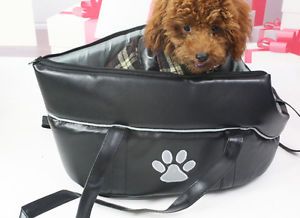 New Leather Pet Bag Dog Puppy Cat Carrier Dog Travel Bag for Small Dogs