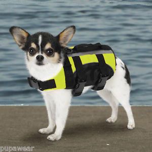 X Small Yorkie Poodle Maltese Pomeranian Dog Life Jacket Vest Preserver Float