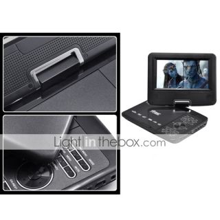 7 inch LCD Widescreen Portable Car DVD Player TV Monitor USB SD  MP4