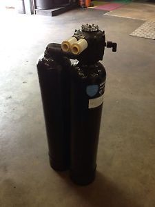 Kinetico Mach Series Dual Tank Water Conditioning System Used