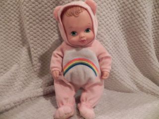 Cheer Care Bear Vintage Lauer Nice Water Baby Babies Doll