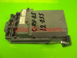 05 06 Honda CRV Dash Fuse Relay Box Multiplex Control Unit 38200 S9A A12