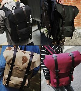 Korean Fashion Style Mens Backpack School Bag Travel Bookbag Laptop KPOP Outdoor