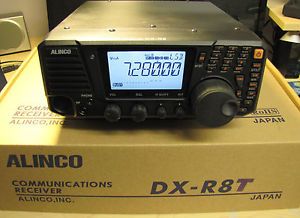 Alinco DX R8T Shortwave Communications Receiver SDR Ready