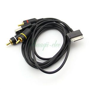 Composite RCA Video AV USB Charge Cable Cord for Samsung Galaxy Tablet P1000