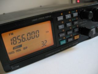 Icom IC R100 100KHz 1856MHz Wideband Communications Receiver Working Perfectly
