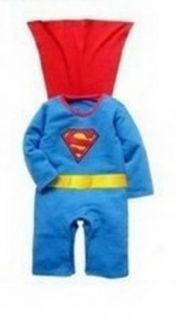 Boy Baby Superman Batman Set Romper Costume One Piece Outfit Jumpsuit 0 24M