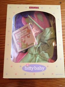 American Girl Bitty Baby Twins Butterfly Costume Doll Outfit New Complete w Net