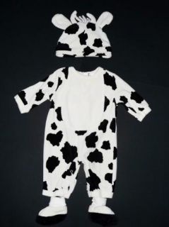 Baby Moo Cow Halloween Costume Plush Children's Place 0 3 Months Infant Child