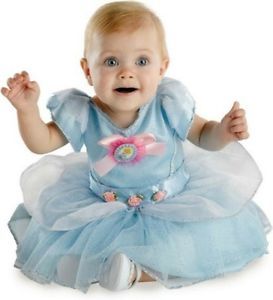 Infant Cinderella Costume Girls Blue Princess Fancy Dress Toddler Baby Child