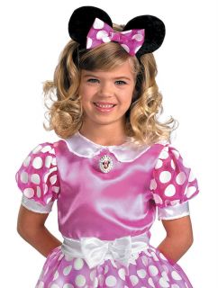 Disney Disguise Pink Sparkly Minnie Mouse Halloween Costume Toddlers 3T 4T