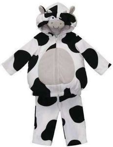 New Carters Cow Baby Halloween Costume 2 Piece Set Top Pants Boys Girls 3 6 MO